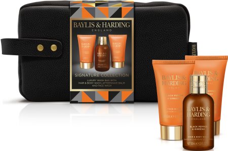 Baylis & Harding Black Pepper & Ginseng Presentförpackning (kosmetik bag) för män