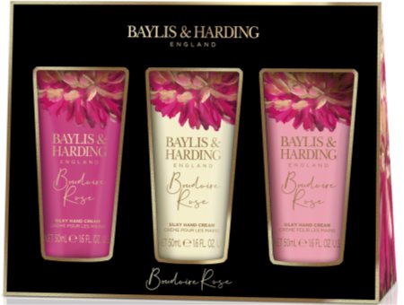Baylis & Harding Boudoir Rose dárková sada (s vůní květin)