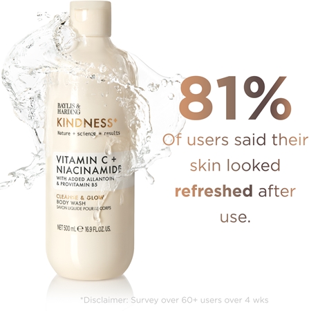Baylis & Harding Kindness+ Vitamin C gel doccia