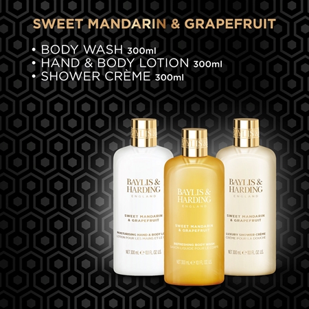 Baylis & Harding Sweet Mandarin & Grapefruit подарунковий набір для ніжної і гладенької шкіри