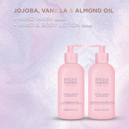 Baylis & Harding Jojoba, Vanilla & Almond Oil Geschenkset für die Hände