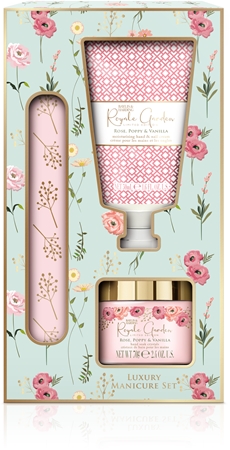 Baylis & Harding Royale Garden Rose, Poppy & Vanilla darčeková sada na ruky a nechty