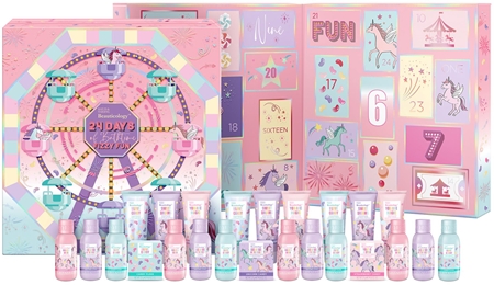 Baylis & Harding 24 Days of Beauty Beauticology Adventskalender für Kinder Unicorn Candy & Strawberry Candy & Candy Floss