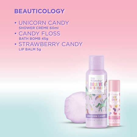 Baylis & Harding Beauticology Unicorn подаръчен комплект с калъфка