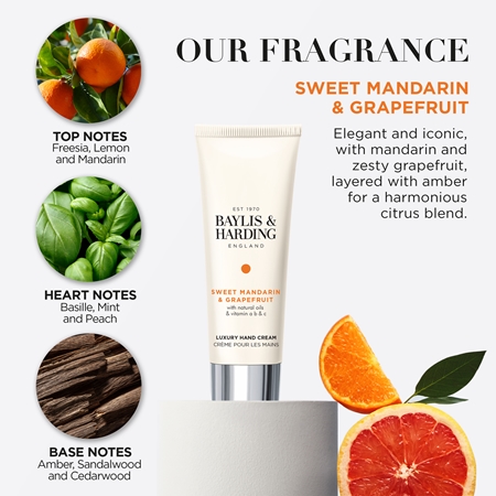 Baylis & Harding Sweet Mandarin & Grapefruit krém na ruce