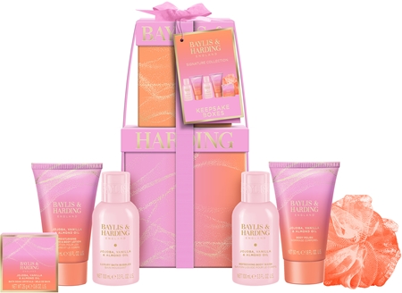 Baylis & Harding Jojoba, Vanilla & Almond Oil Coffret cadeau corps à l'huile d'amande