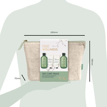Baylis & Harding Wellness. Energise Coffret cadeau corps Ginger, Lime & Basil Leaf