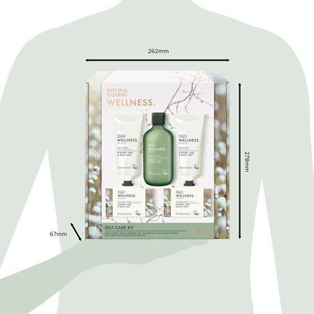 Baylis & Harding Wellness. Energise Gift Set Ginger, Lime & Basil Leaf