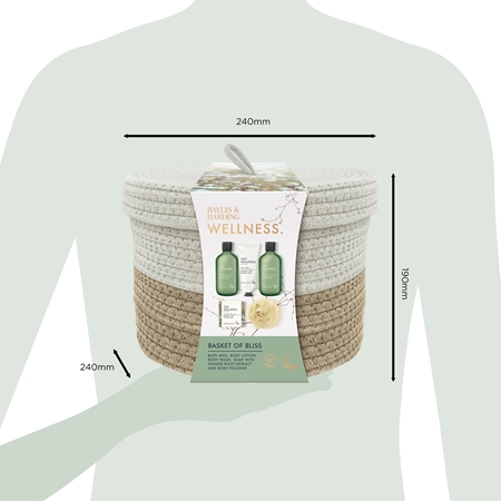 Baylis & Harding Wellness. Energise Gift Set Ginger, Lime & Basil Leaf