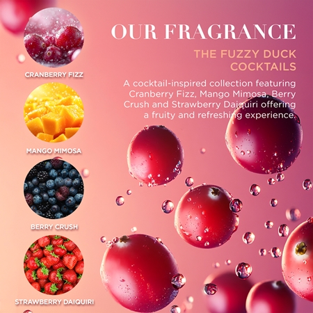 Baylis & Harding The Fuzzy Duck Cotswold Cocktails dovanų rinkinys voniai