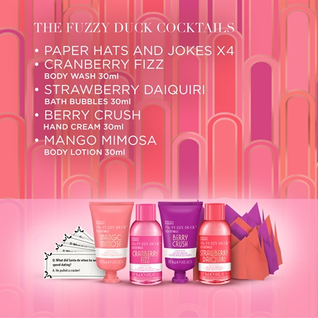 Baylis & Harding The Fuzzy Duck Cotswold Cocktails Coffret cadeau Decorative Crackers