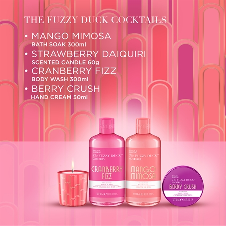 Baylis & Harding The Fuzzy Duck Cotswold Cocktails Gift Set for the bath