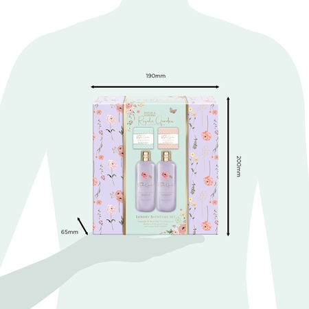Baylis & Harding Royale Garden Lavender & Rose Hip Tea Gift Set for the bath