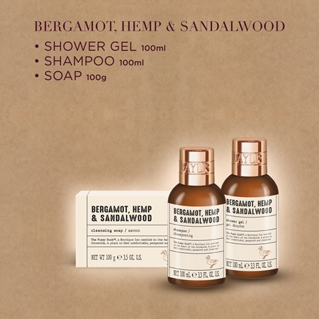 Baylis & Harding The Fuzzy Duck Bergamot, Hemp & Sandalwood Gift Set for men