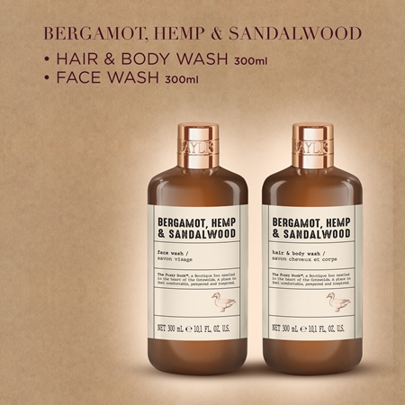 Baylis & Harding The Fuzzy Duck Bergamot, Hemp & Sandalwood Coffret cadeau pour homme