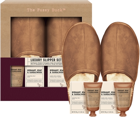 Baylis & Harding The Fuzzy Duck Bergamot, Hemp & Sandalwood Gift Set for men