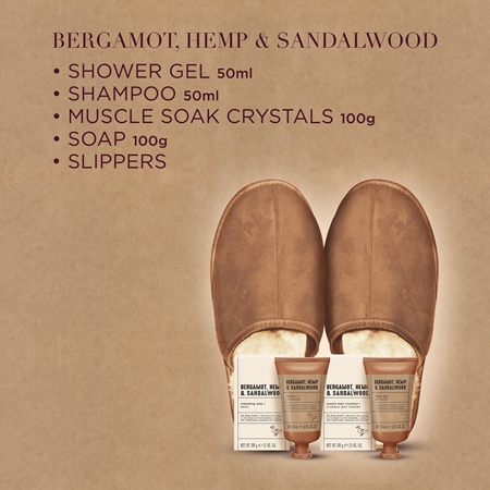 Baylis & Harding The Fuzzy Duck Bergamot, Hemp & Sandalwood Gift Set for men
