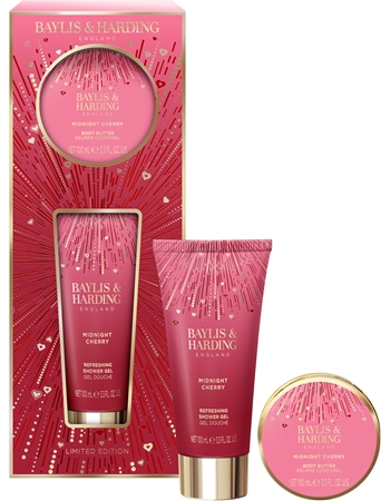 Baylis & Harding Midnight Cherry coffret para corpo