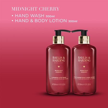 Baylis & Harding Midnight Cherry coffret para mãos