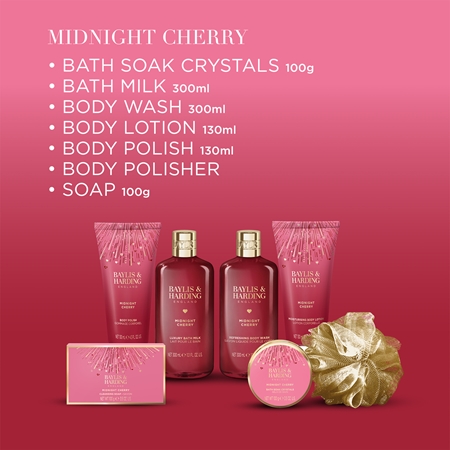 Baylis & Harding Midnight Cherry coffret