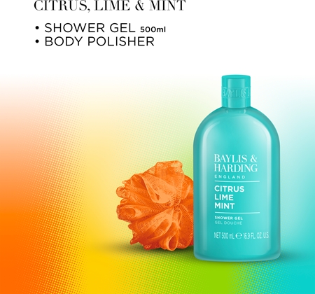 Baylis & Harding Men's Citrus Lime & Mint lote de regalo para hombre