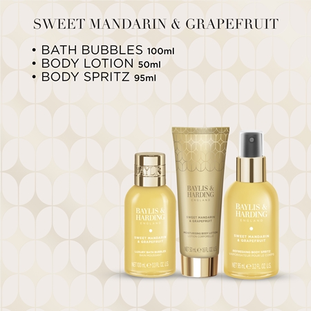 Baylis & Harding Sweet Mandarin & Grapefruit dovanų rinkinys kūnui