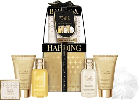 Baylis & Harding Sweet Mandarin & Grapefruit gift set with moisturising effect