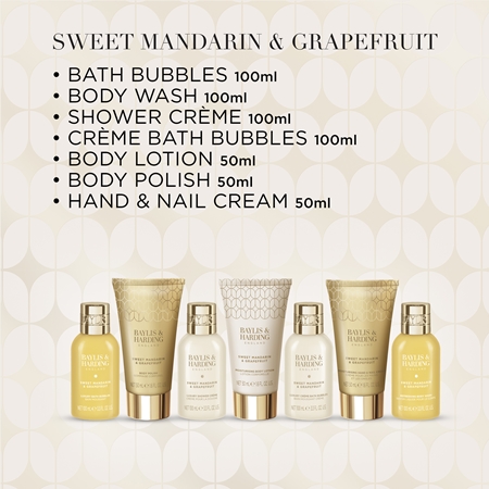 Baylis & Harding Sweet Mandarin & Grapefruit coffret para banho
