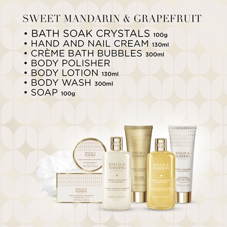 Baylis & Harding Sweet Mandarin & Grapefruit coffret para corpo