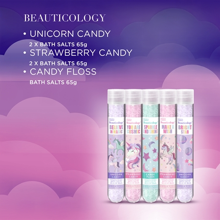 Baylis & Harding Beauticology Cosmic bath salts in gift packaging