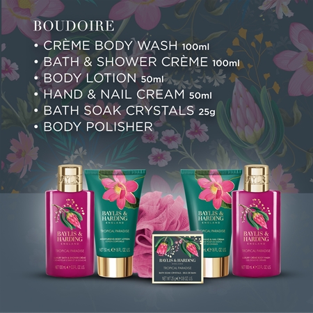 Baylis & Harding Boudoire Tropical Paradise dovanų rinkinys