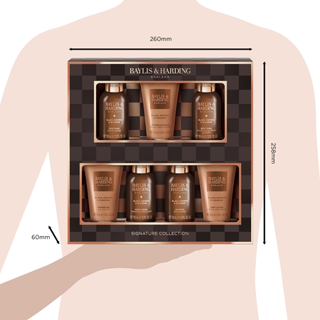 Baylis & Harding Black Pepper & Ginseng lote de regalo para hombre