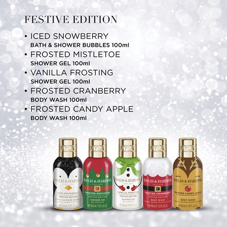 Baylis & Harding Festive Edition Luxury Assorted Bathing Coffret cadeau conçu pour les baignoires