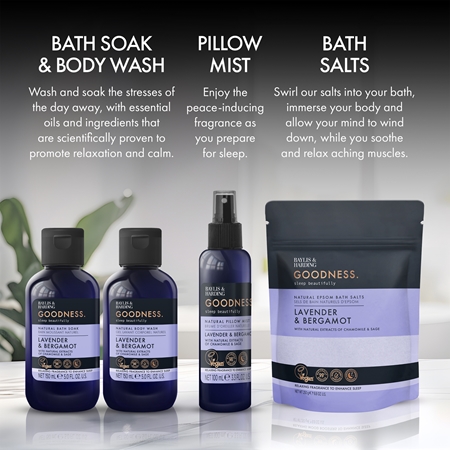 Baylis & Harding Goodness Sleep Beautifully Gift Set for relaxation