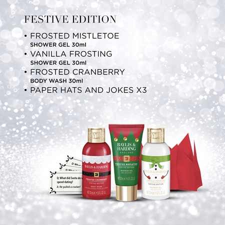 Baylis & Harding Festive Edition Decorative Crackers σετ δώρου