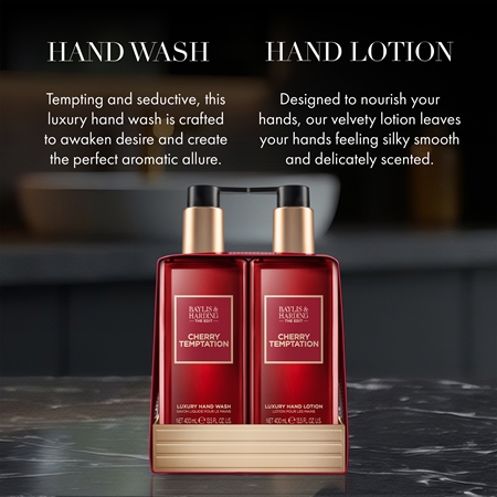 Baylis & Harding The Edit Cherry Temptation Presentförpackning för händer