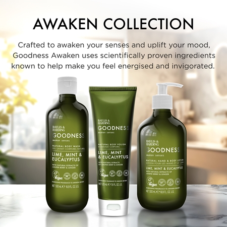 Baylis & Harding Goodness Awaken Senses gel douche rafraîchissant