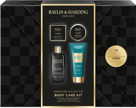 Baylis & Harding Black Pepper & Ginseng Presentförpackning för dusch