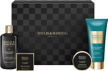 Baylis & Harding Black Pepper & Ginseng Presentförpackning för dusch