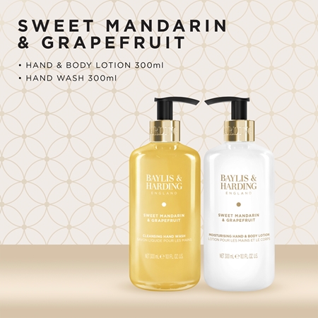 Baylis & Harding Sweet Mandarin & Grapefruit Geschenkset für Hände und Körper