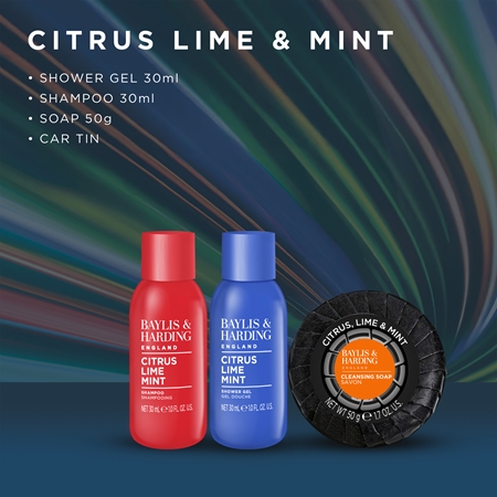 Baylis & Harding Men's Citrus Lime & Mint Dāvanu komplekts vīriešiem