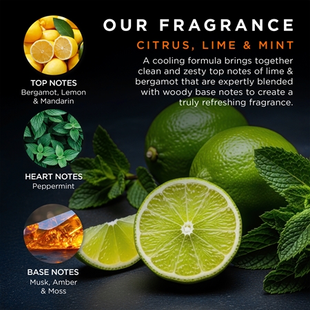 Baylis & Harding Men's Citrus Lime & Mint Dāvanu komplekts vīriešiem