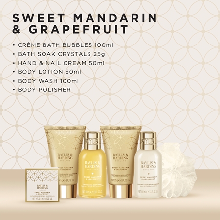 Baylis & Harding Sweet Mandarin & Grapefruit Geschenkset mit feuchtigkeitsspendender Wirkung