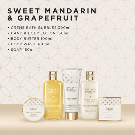 Baylis & Harding Sweet Mandarin & Grapefruit Geschenkset für den Körper