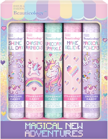 Baylis & Harding Beauticology Cosmic άλατα μπάνιου σε συσκευασία δώρου