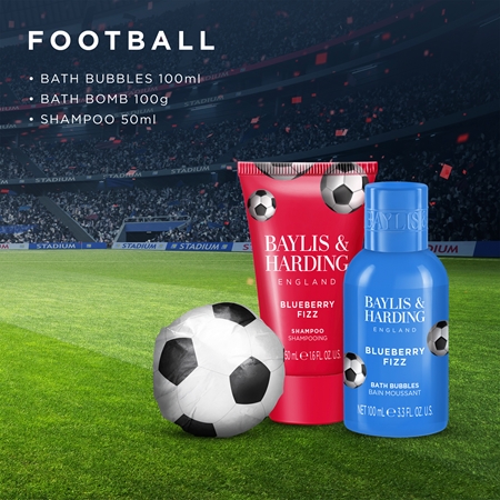 Baylis & Harding Football Stars Wash Geschenkset unterwegs für Kinder