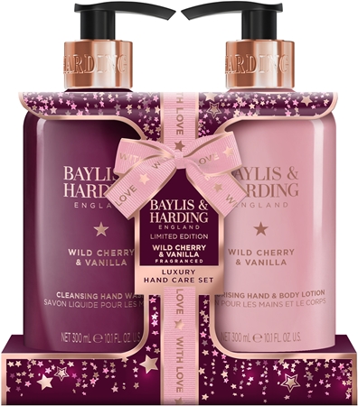Baylis & Harding Wild Cherry & Vanilla Coffret cadeau mains