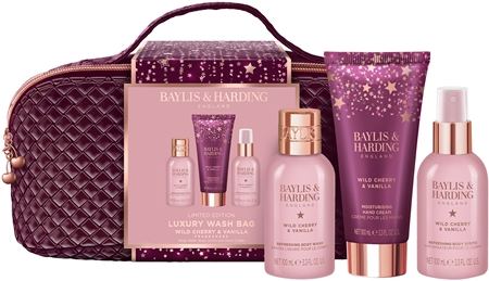 Baylis & Harding Wild Cherry & Vanilla Geschenkset kosmetiktäschchen