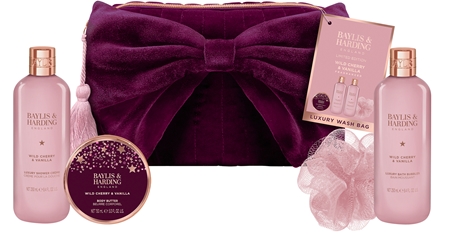 Baylis & Harding Wild Cherry & Vanilla dovanų rinkinys kosmetinė