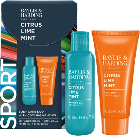 Baylis & Harding Men's Citrus Lime & Mint Coffret cadeau pour homme